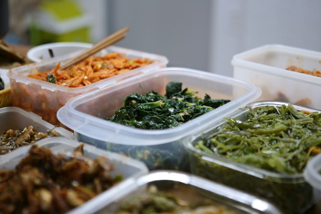 Variety of foods.