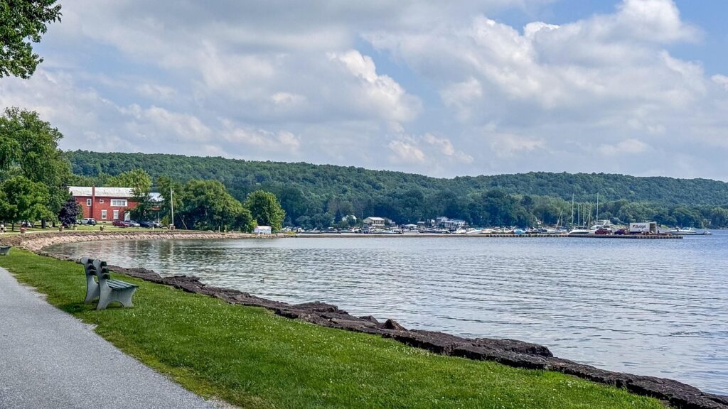 lake champlain, summer, sky, clouds, vermont, nature, landscape